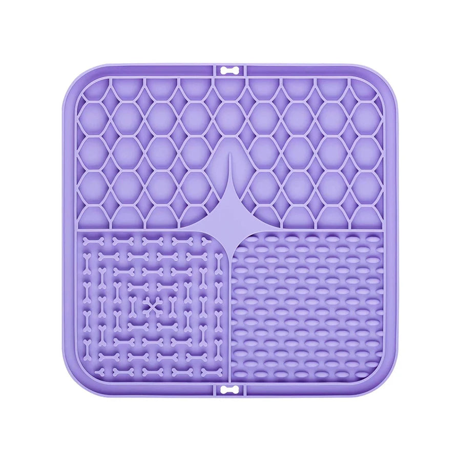 Pawfectly Slow-Lick Silicone Feeding Plate with Suction Base 🐾🍽️