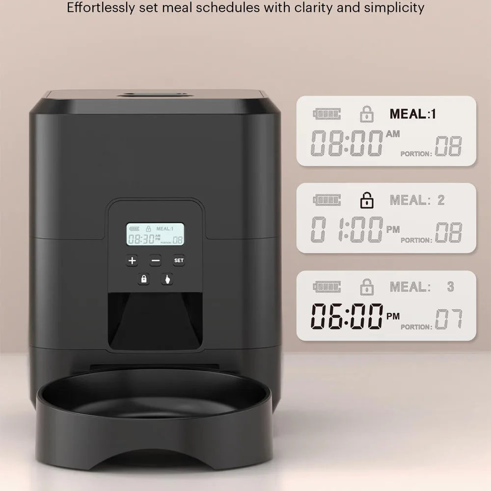 Pawfectly Smart Pet Feeder — Automatic, Timed & Precise Feeding for Cats & Dogs 🐾⏲️