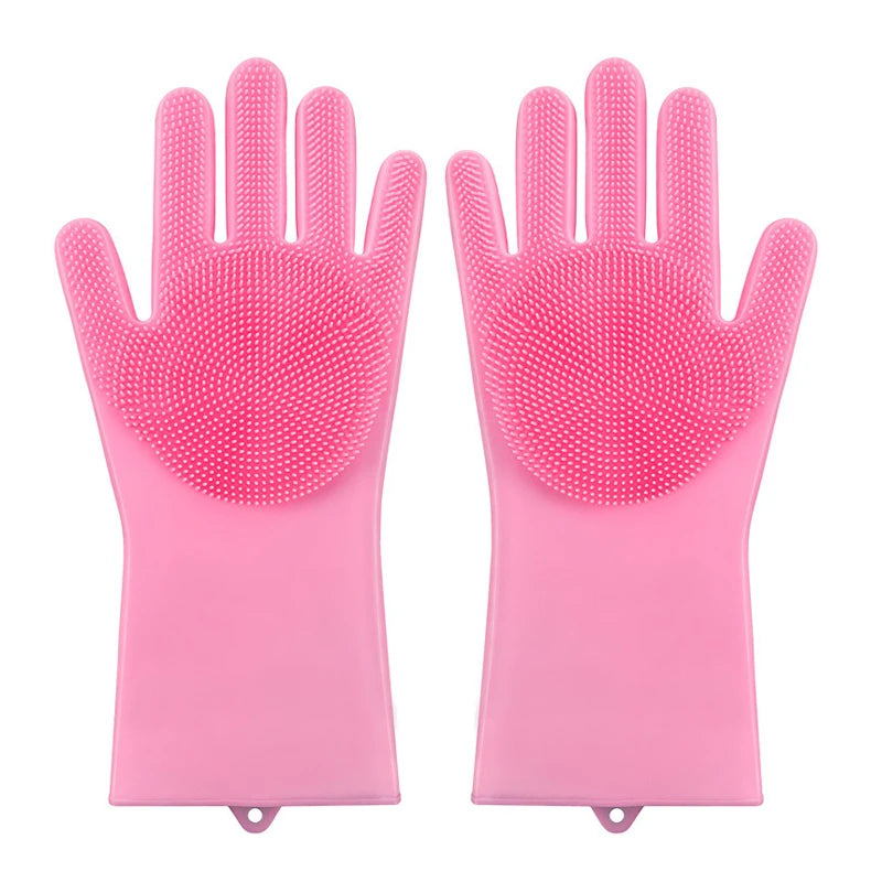 Pawfectly Super-Soft Silicone Grooming Gloves for Cats & Dogs 🐾🧤