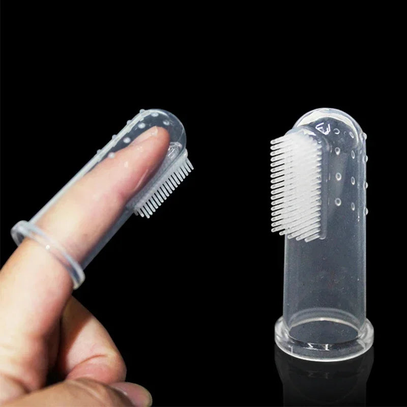 Pawfectly Super-Soft Finger Toothbrush for Dogs & Cats 🐾🦷