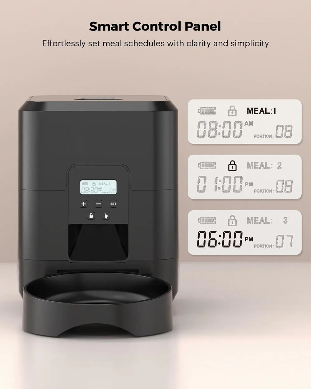 Pawfectly Smart Pet Feeder — Automatic, Timed & Precise Feeding for Cats & Dogs 🐾⏲️