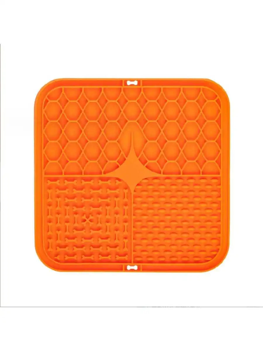 Pawfectly Slow-Lick Silicone Feeding Plate with Suction Base 🐾🍽️