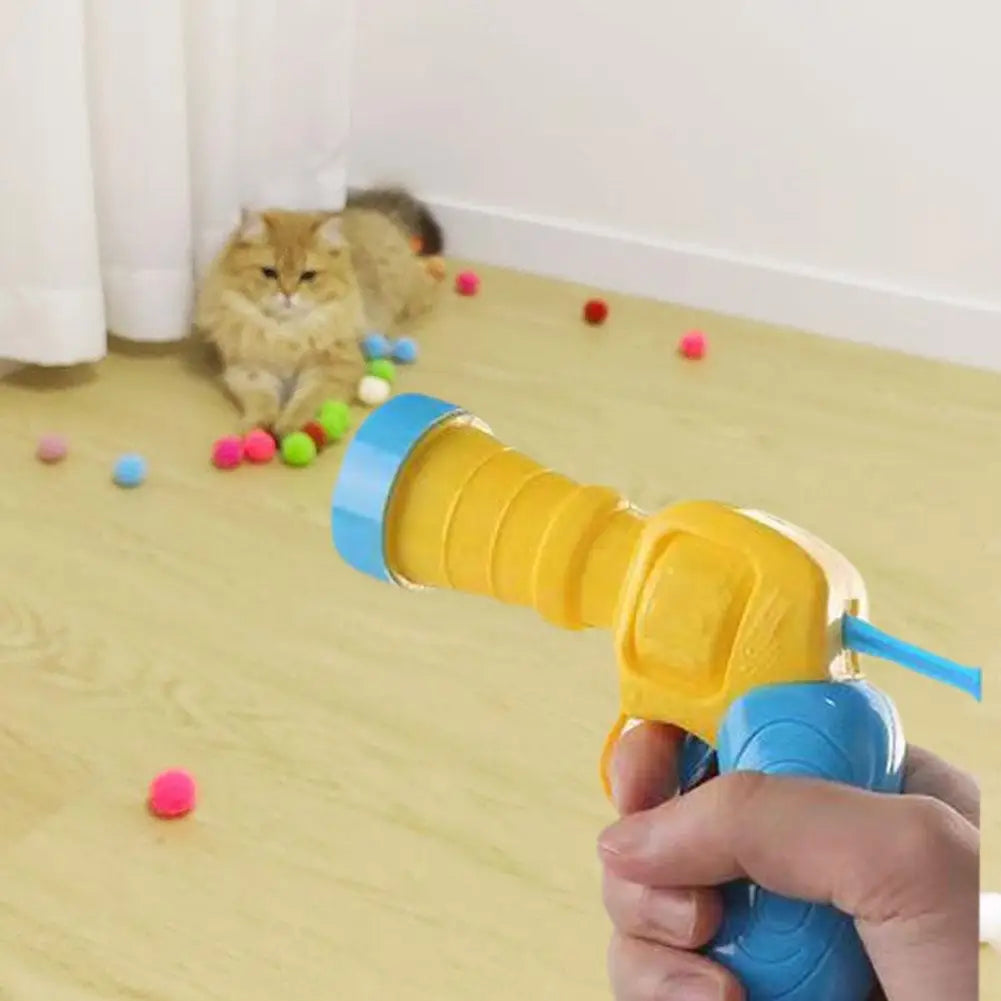 Pawfectly Compact Ball Launcher Toy for Cats & Dogs 🐾🎯