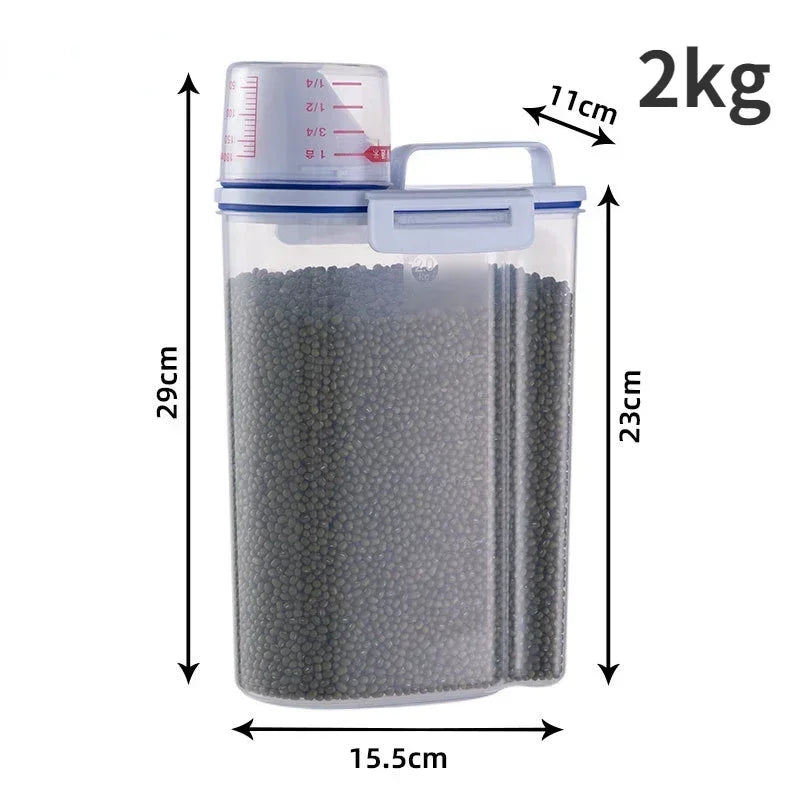 Pawfectly Moisture-Proof Pet Food Storage Pail with Measuring Cup š¾š„£