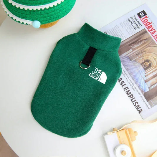 Pawfectly Autumn-Winter Fleece Coat & Sweater Vest 🐾🧣