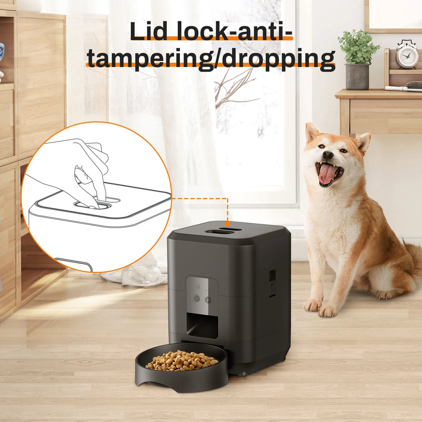 Pawfectly Smart Pet Feeder — Automatic, Timed & Precise Feeding for Cats & Dogs 🐾⏲️