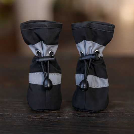 Pawfectly Waterproof Pet Boots — 4-Pack Anti-Slip Rain Shoes for Dogs & Cats 🐾☔