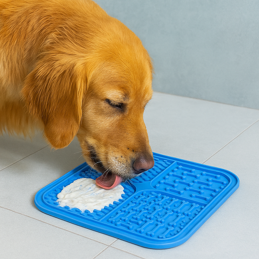 Pawfectly Slow-Lick Silicone Feeding Plate with Suction Base 🐾🍽️
