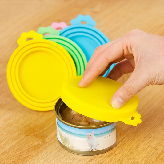 Pawfectly Reusable Silicone Can Lid – Keeps Pet Food Fresh & Fresh-Flowing 🐾🥫