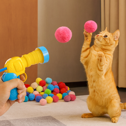 Pawfectly Compact Ball Launcher Toy for Cats & Dogs 🐾🎯