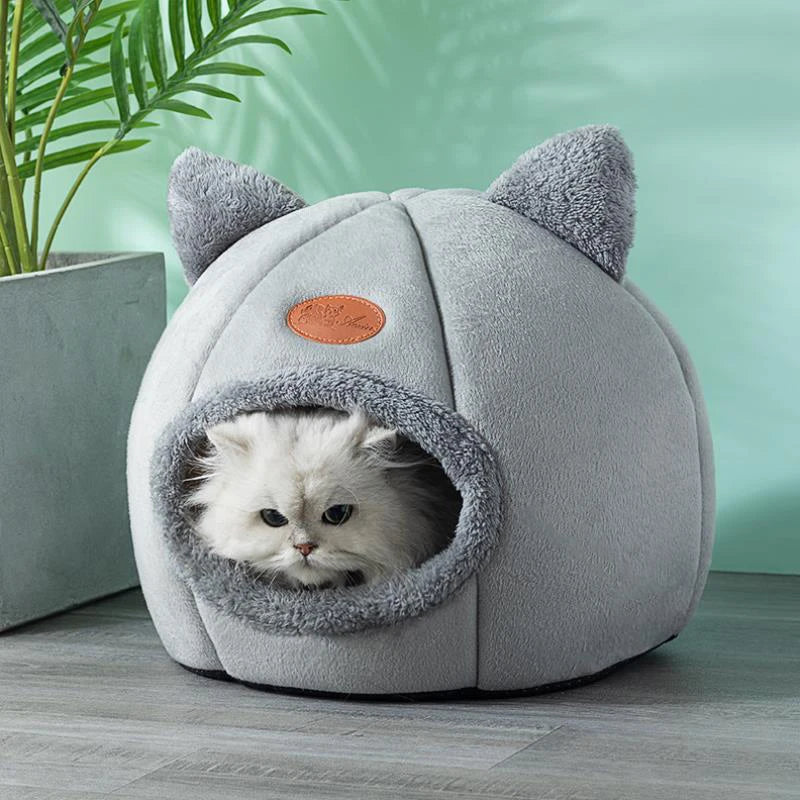 Pawfectly Deep Sleep Comfort Cat Cave Bed 🐾🛌