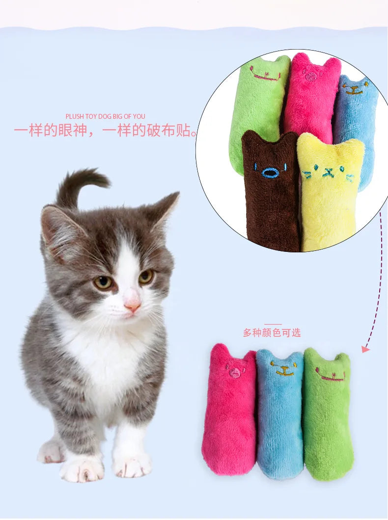 Pawfectly Teeth-Grinding Catnip Plush Toy for Cats & Dogs 🐾🐭