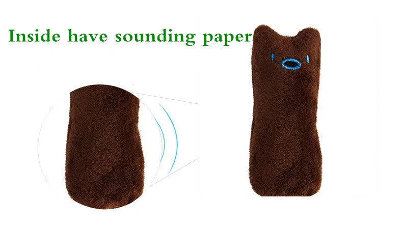 Pawfectly Teeth-Grinding Catnip Plush Toy for Cats & Dogs 🐾🐭