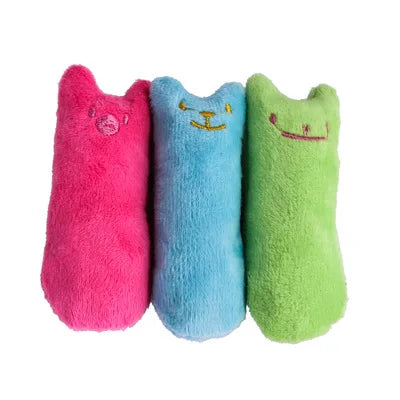 Pawfectly Teeth-Grinding Catnip Plush Toy for Cats & Dogs 🐾🐭