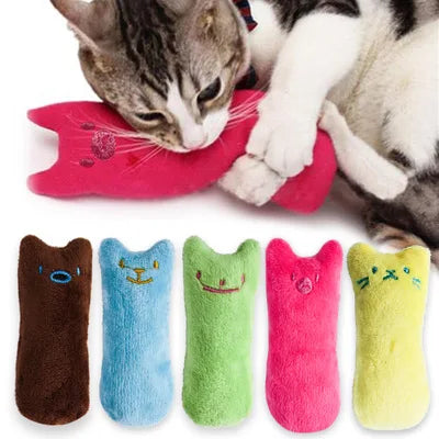 Pawfectly Teeth-Grinding Catnip Plush Toy for Cats & Dogs 🐾🐭