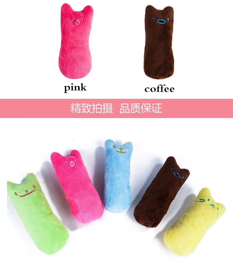 Pawfectly Teeth-Grinding Catnip Plush Toy for Cats & Dogs 🐾🐭