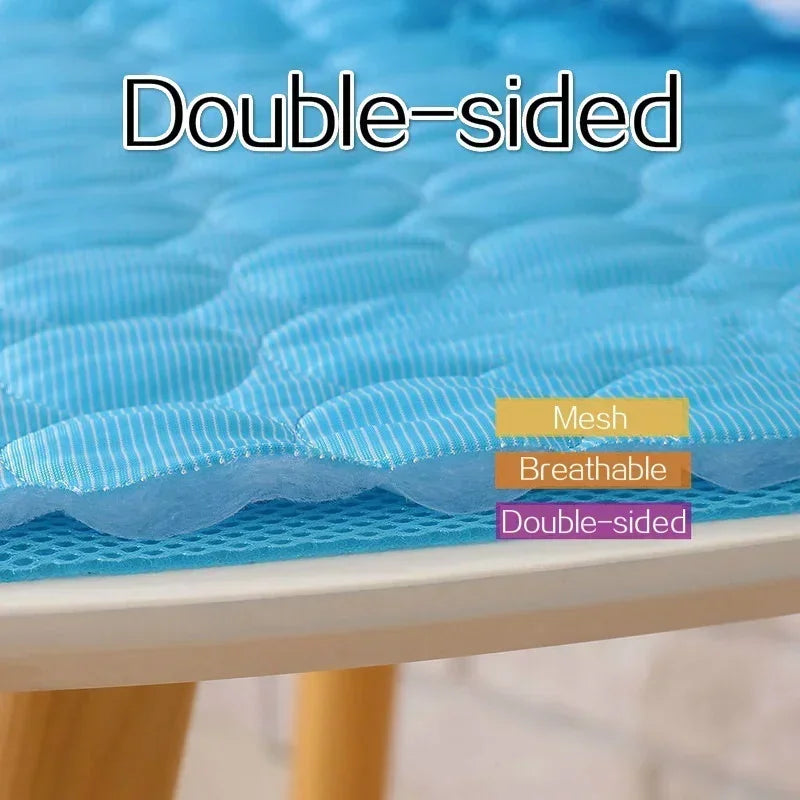 Pawfectly Ice-Silk Cooling Nest Mat for Cats & Dogs 🐾❄️