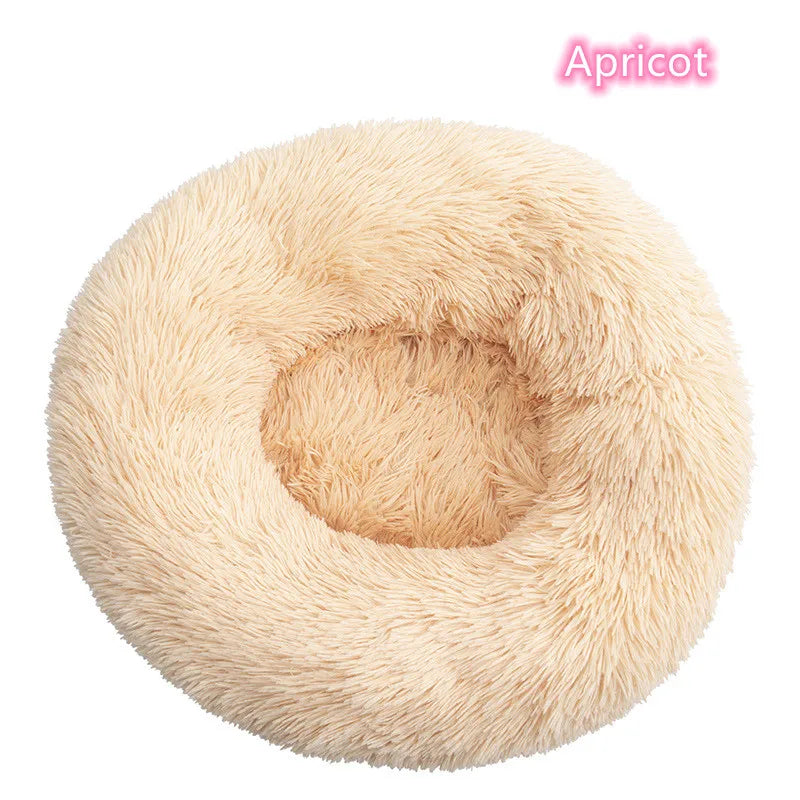 Pawfectly Super-Soft Plush Donut Bed for Cats & Small Dogs 🐾🛌