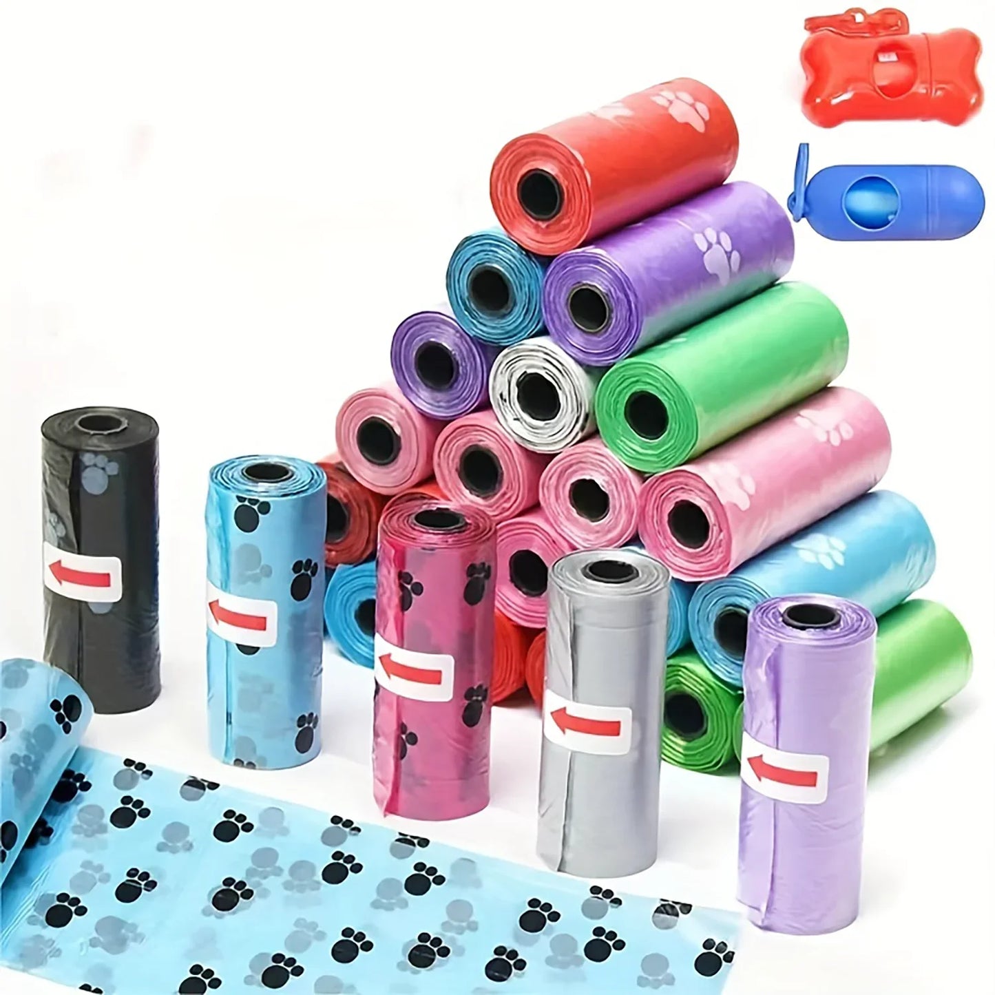 Pawfectly Outdoor Poop Bag Rolls — Handy, Eco-Friendly Waste Solution 🐾💼