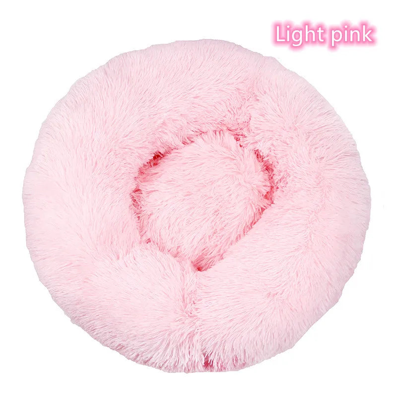 Pawfectly Super-Soft Plush Donut Bed for Cats & Small Dogs 🐾🛌