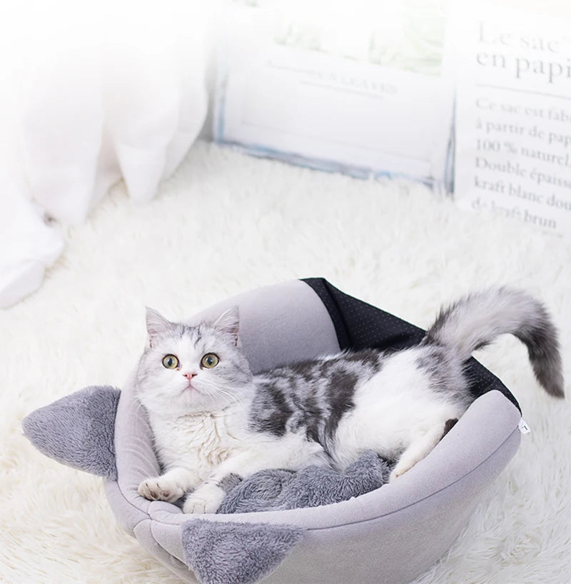 Pawfectly Deep Sleep Comfort Cat Cave Bed 🐾🛌