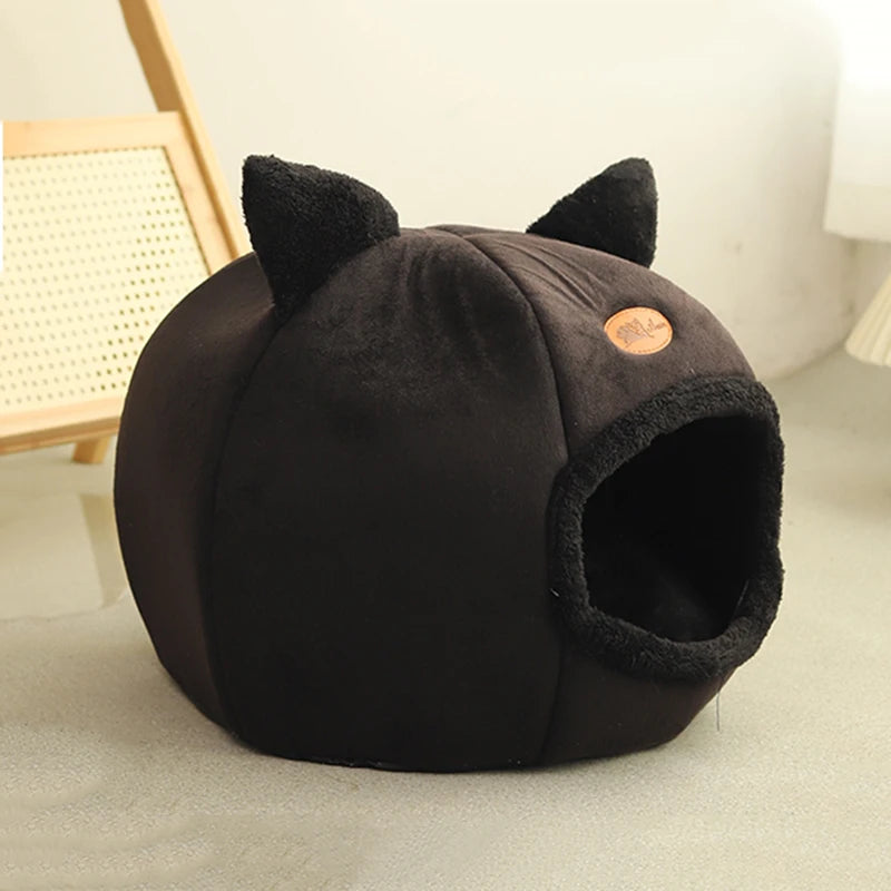Pawfectly Deep Sleep Comfort Cat Cave Bed 🐾🛌