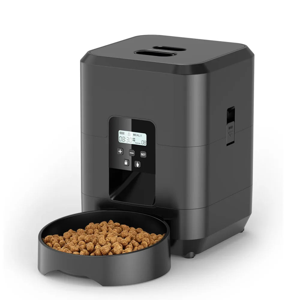 Pawfectly Smart Pet Feeder — Automatic, Timed & Precise Feeding for Cats & Dogs 🐾⏲️