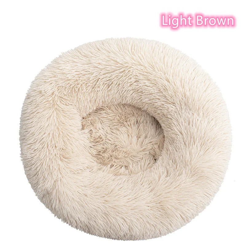 Pawfectly Super-Soft Plush Donut Bed for Cats & Small Dogs 🐾🛌