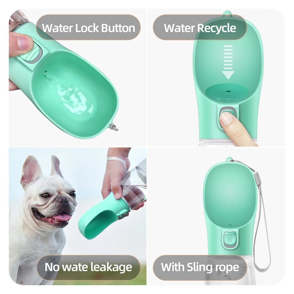 Pawfectly Leak-Proof Travel Water Bottle for Dogs & Cats 🐾💧