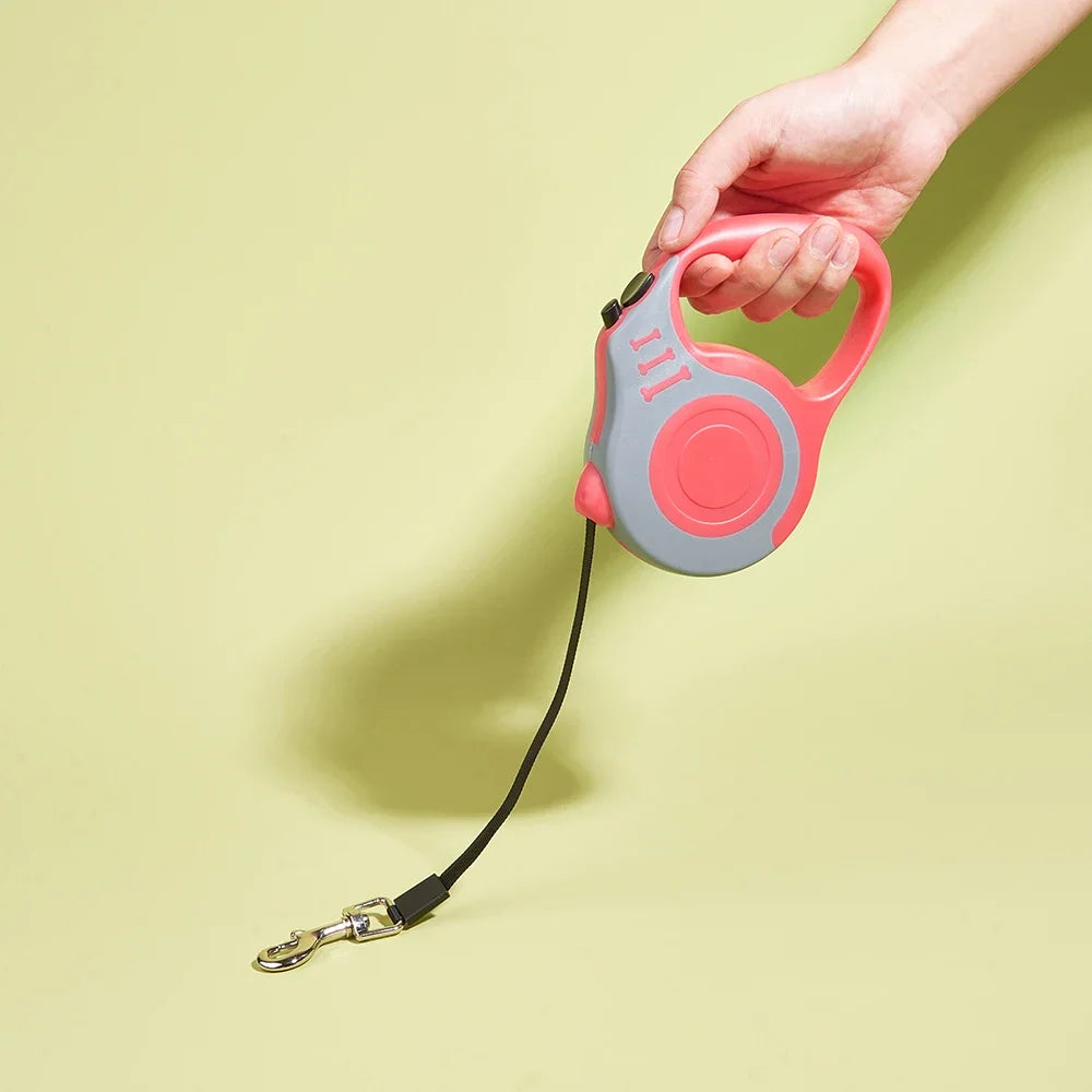 Pawfectly Retractable Nylon Leash — 3 m & 5 m Options for Dogs and Cats 🐾🚶