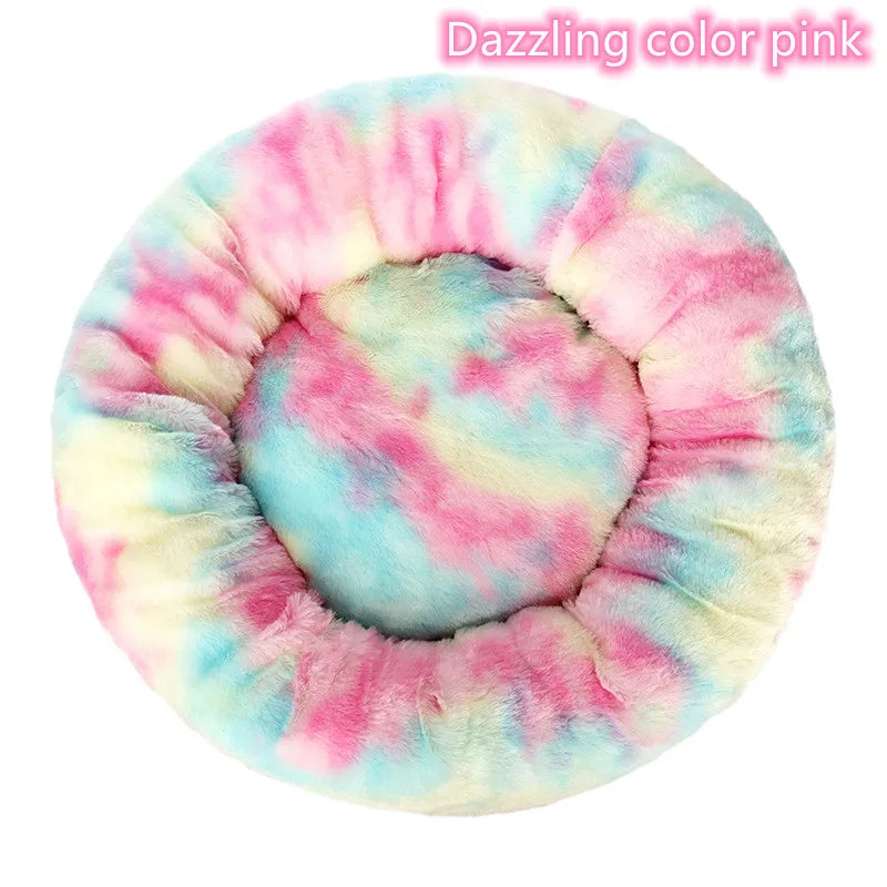 Pawfectly Super-Soft Plush Donut Bed for Cats & Small Dogs 🐾🛌