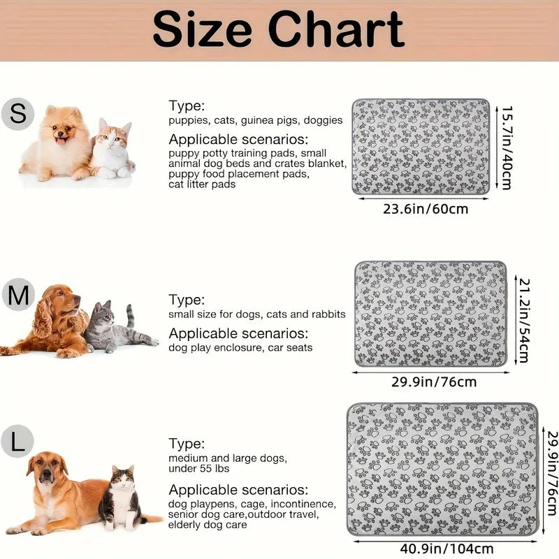 Pawfectly Super-Soft Cotton Pet Blanket with Cute Cartoon Print 🐾🛋️