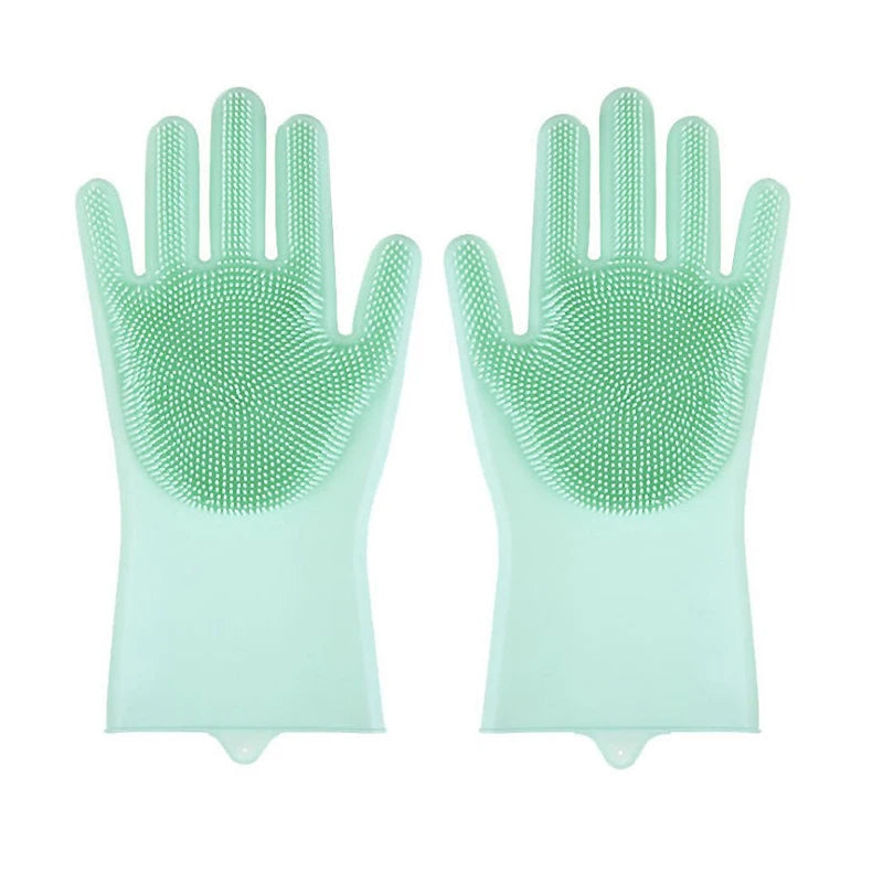 Pawfectly Super-Soft Silicone Grooming Gloves for Cats & Dogs 🐾🧤