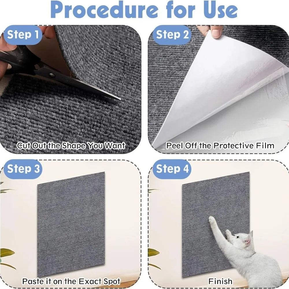 Pawfectly Anti-Scratch Self-Adhesive Furniture Protector Pad 🐾🛋