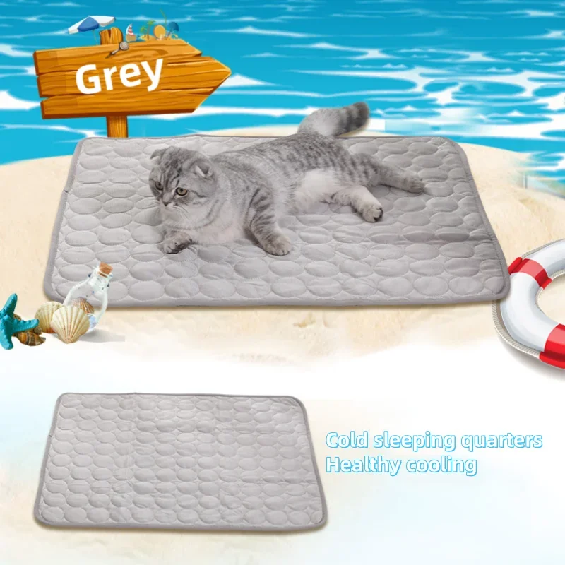 Pawfectly Ice-Silk Cooling Nest Mat for Cats & Dogs 🐾❄️