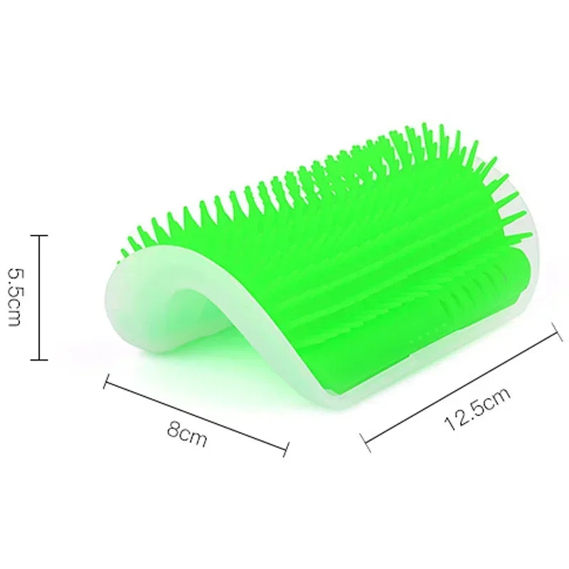 Pawfectly Wall Corner Self-Groomer with Catnip for Cats 🐾🛁
