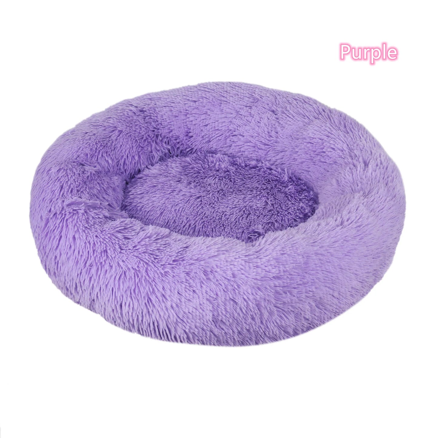 Pawfectly Super-Soft Plush Donut Bed for Cats & Small Dogs 🐾🛌