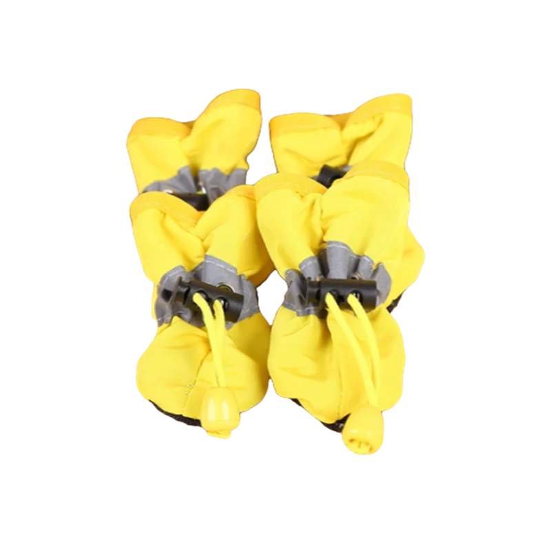 Pawfectly Waterproof Pet Boots — 4-Pack Anti-Slip Rain Shoes for Dogs & Cats 🐾☔