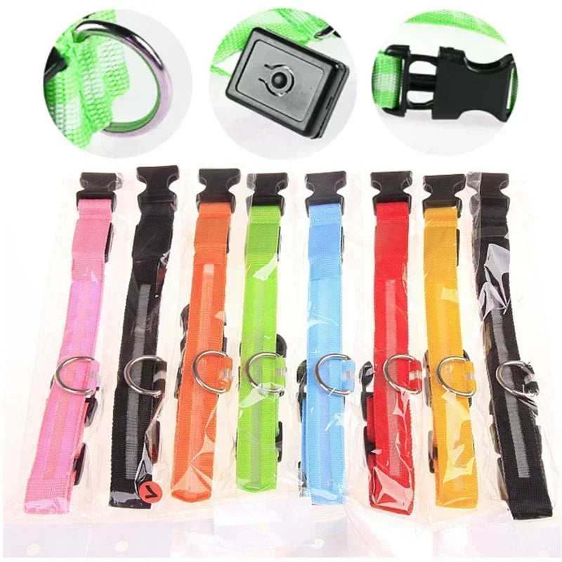 Pawfectly LED Glowing Night-Safe Collar for Small Dogs & Cats 🐾✨