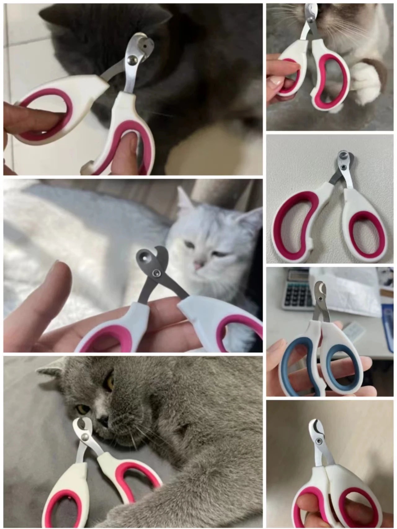 Pawfectly Stainless Steel Nail Clippers for Cats & Small Dogs 🐾✂️