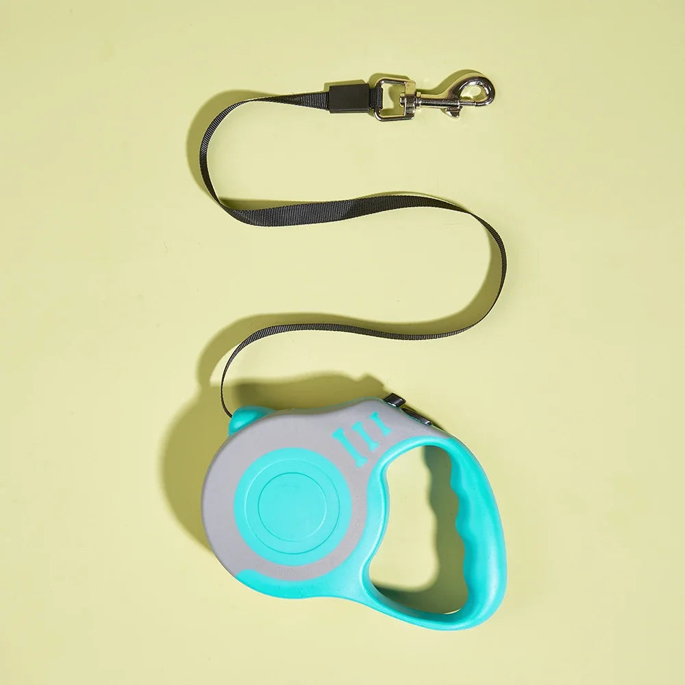 Pawfectly Retractable Nylon Leash — 3 m & 5 m Options for Dogs and Cats 🐾🚶