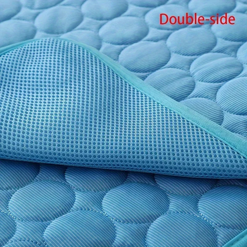 Pawfectly Ice-Silk Cooling Nest Mat for Cats & Dogs 🐾❄️