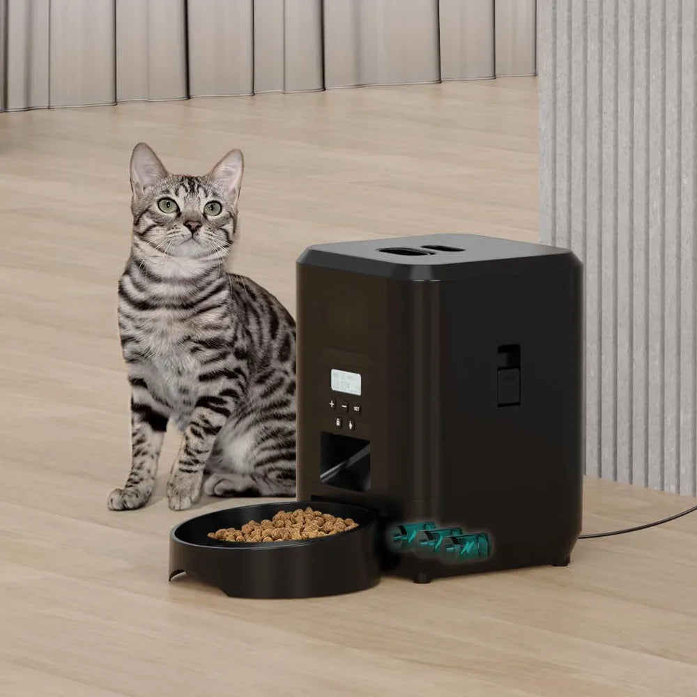 Pawfectly Smart Pet Feeder — Automatic, Timed & Precise Feeding for Cats & Dogs 🐾⏲️