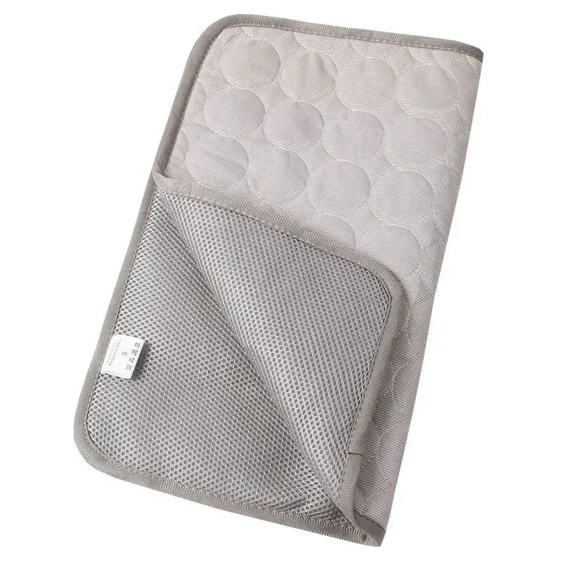 Pawfectly Ice-Silk Cooling Nest Mat for Cats & Dogs 🐾❄️