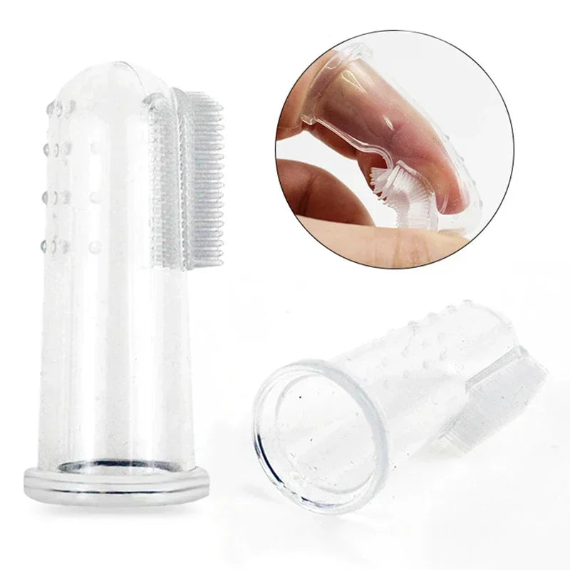 Pawfectly Super-Soft Finger Toothbrush for Dogs & Cats 🐾🦷