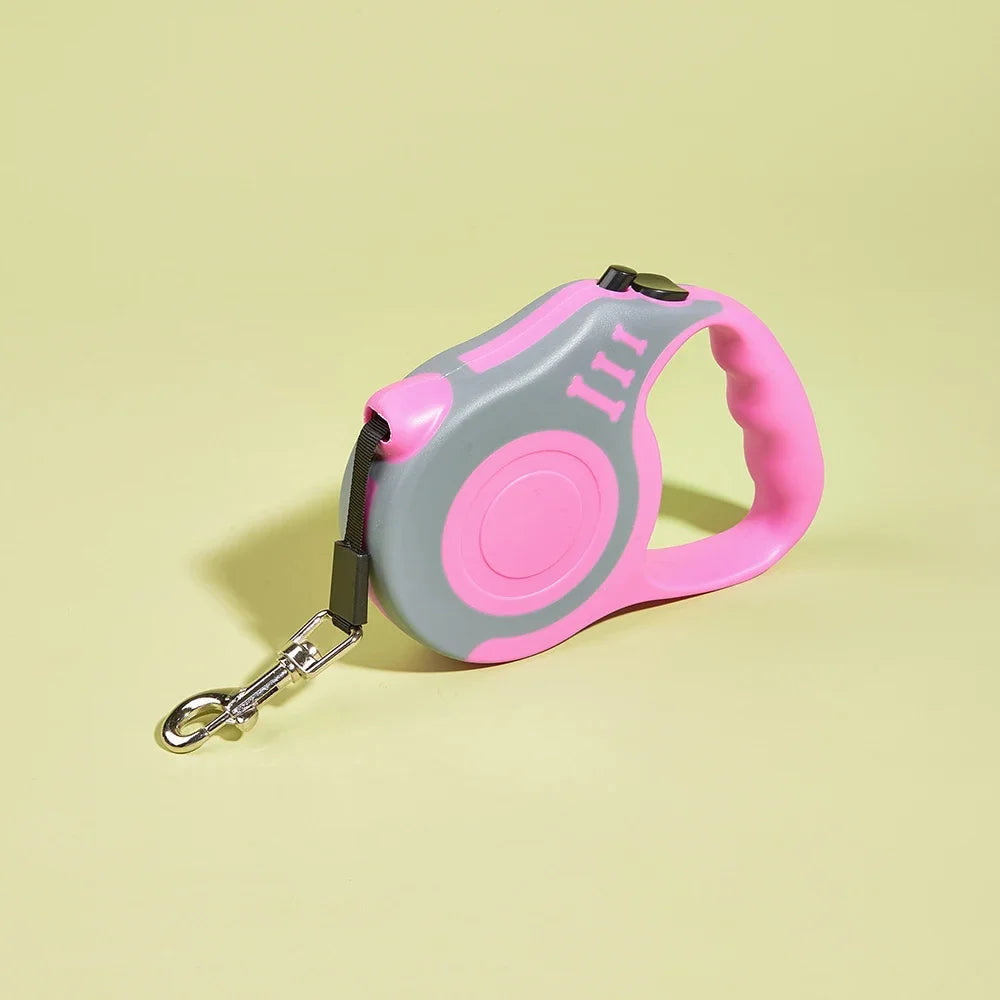 Pawfectly Retractable Nylon Leash — 3 m & 5 m Options for Dogs and Cats 🐾🚶