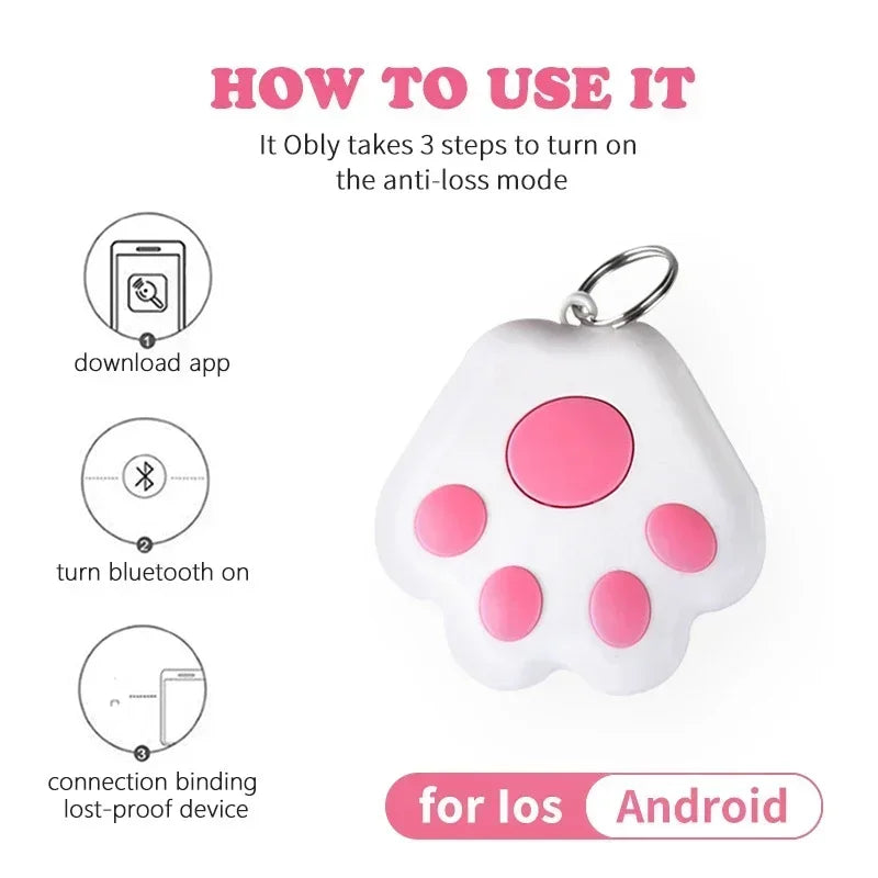 Pawfectly Bluetooth Two-Way Anti-Loss Tracker for Pets, Children & Valuables 🐾📱