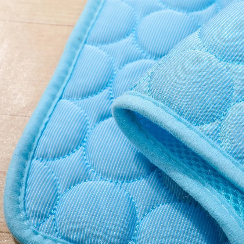 Pawfectly Ice-Silk Cooling Nest Mat for Cats & Dogs 🐾❄️