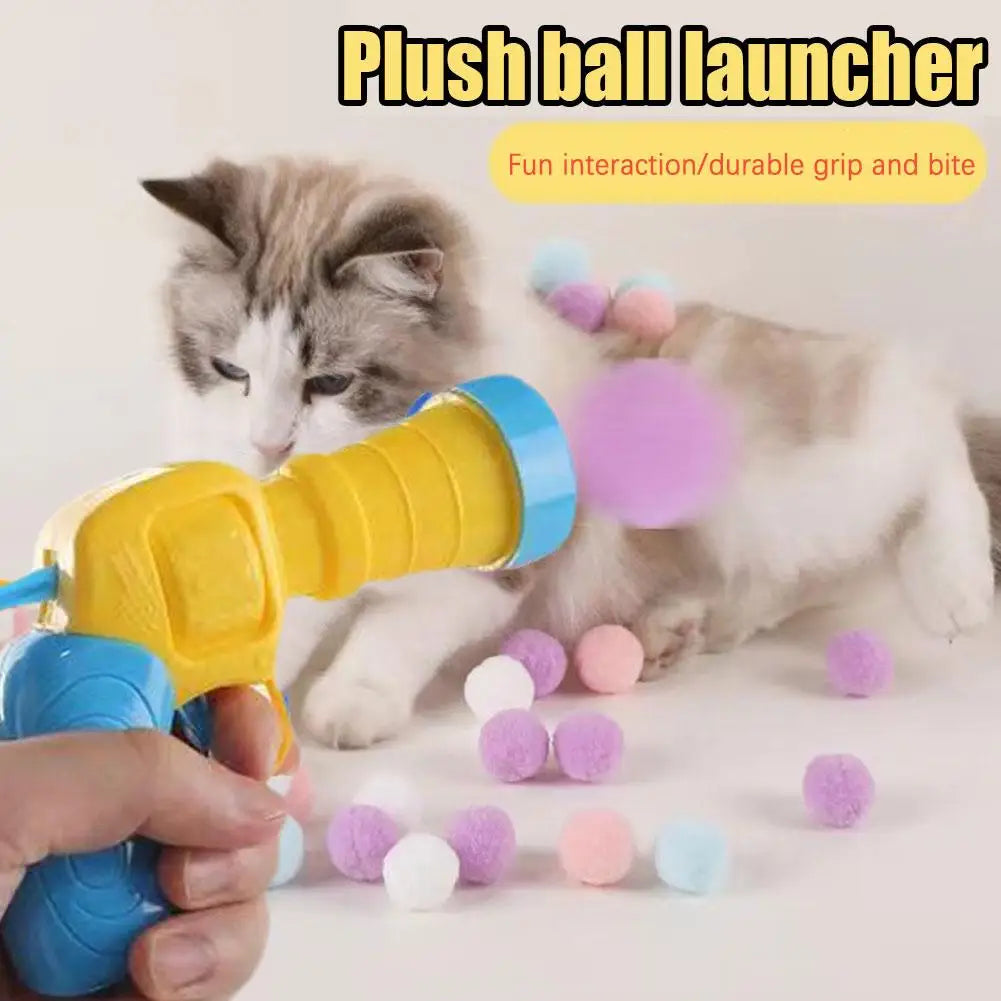 Pawfectly Compact Ball Launcher Toy for Cats & Dogs 🐾🎯