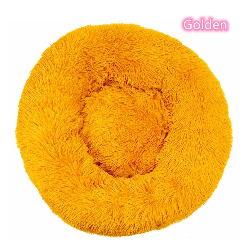 Pawfectly Super-Soft Plush Donut Bed for Cats & Small Dogs 🐾🛌